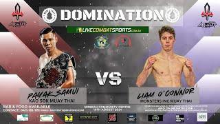 Payak Samui Vs Liam O'Connor - Domination Muay Thai 30