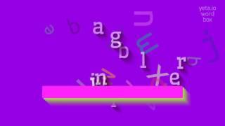 WAIBLINGER - WAIBLINGER를 어떻게 발음하나요?  #와이블링거 (WAIBLINGER - HOW TO PRONOUNCE WAIBLINGER