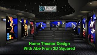 Home Theater Art & Design w/ 3-D SQUARED Co: The Home Theater Hub: #48