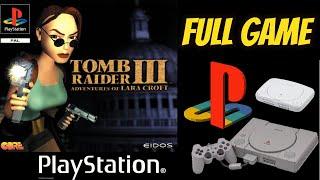 Tomb Raider 3: Adventures Of Lara Croft [PS1] 100% SECRETS Walkthrough Playthrough Longplay Full