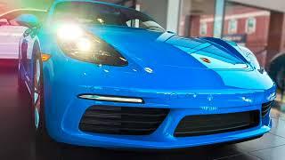 Shark Blue 2022 Porsche Cayman S @ Isringhausen Imports