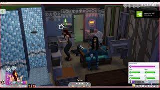 Vampire Vs. Burglar in the Sims 4