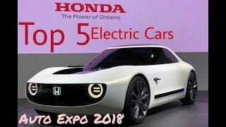 Top 5 Electric Cars At Auto Expo 2018