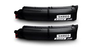 Shred Rack Prime - der aufblasbare Dachgepäckträger für SUP, Surfboards, Snowboards & Kayaks.