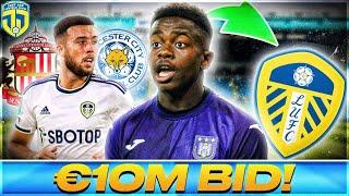 Leeds United's BIG Transfer Moves: Noah Sadiki Bid & Sam Greenwood Exit Rumors!