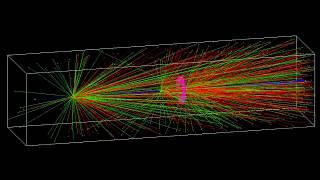 Geant4. MGCR2. Passage of particles through aims and torus-detector