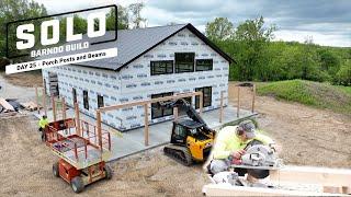 Porch Posts and Beams - Awesome wrap around Porch