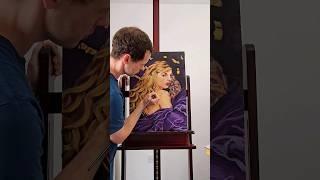 painting taylor swift full process. #art #portraitpainting #painting #portrait #taylorswift