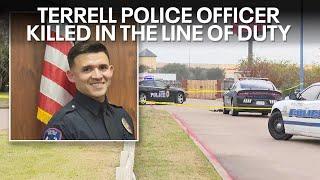 Terrell police officer killed by shooting suspect