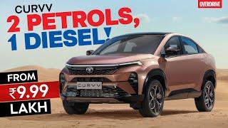 2024 Tata Curvv Petrol/Diesel: What Do You Get? | Overdrive