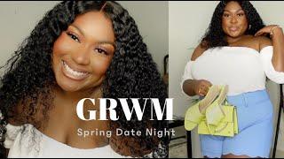 GRWM | DATE NIGHT EDITION | PLUS SIZE FRIENDLY | EASY FAST & FLIRTY