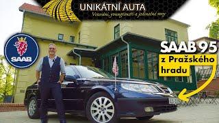 Poslední Saab z flotily Václava Havla || Unikátní auto z Pražského hradu!