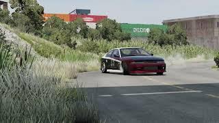 3 ways to turn a corner in BeamNG