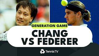 GENERATION GAME: Michael Chang vs Roger Federer | Monte-Carlo 2001 Round 1 Highlights