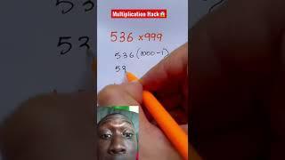 Multiplication Hack #math #youtube #tutor #shorts #mathtrick #learning #youtubeshorts #lklogic