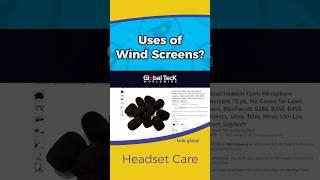 Tech Tip: Why you need to change your headset's windscreens #shorts