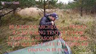 BLACKDEER ARCHEOS 2-3 People Backpacking Tent!