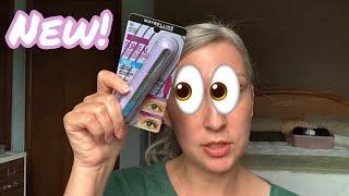 Mascara Monday! Maybelline the Falsies Surreal mascara review demo first impression over 40 makeup