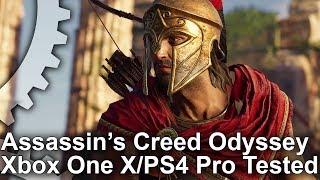 [4K] Assassin's Creed Odyssey: Xbox One X/PS4 Pro Tech Analysis + Head-to-Head