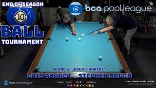Season-End 10-Ball Pool Tournament - Luis Abarca v Stephen Hough