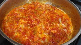 Menemen Tarifi | EN LEZZETLİ Soğanlı menemen nasıl Yapılır |Yemek Tarifleri