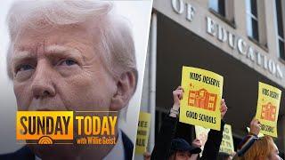 Why does Trump want to close the Department of Education?