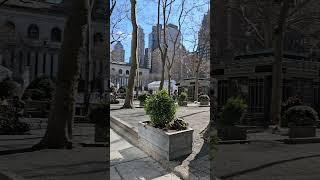 New York City Bryant Park #travel #park #shorts