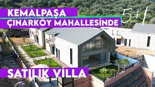 Kemalpaşa Çınarköy Mahallesi Merkezi Konumda 5+1 Satılık Villa