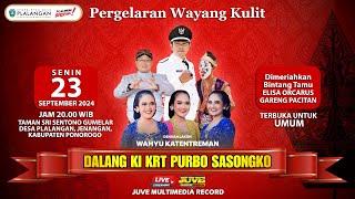  LIVE STREAMING WAYANG KULIT KI KRT PURBO SASONGKO - BERSIH DESA PLALANGAN - 23 SEPTEMBER 2024