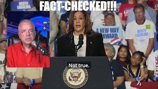 Fact-Checking Harris on the Campaign Trail!