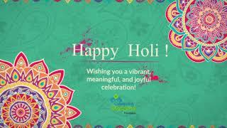 Happy Holi From Connecting Dreams Foundation