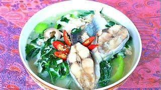 Khmer Food Cooking Samlor Trapaing Khtiss | Bamboo Shoots with Coconut Milk | Cooking Show