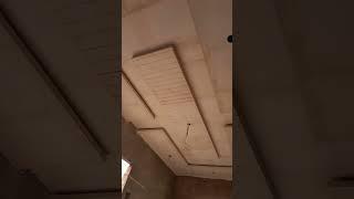 8 by 16 simple false ceiling design #shortsvideo #bedroomceiling