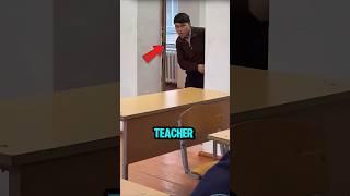Unbelievable he snuck past the teacher like a ninja