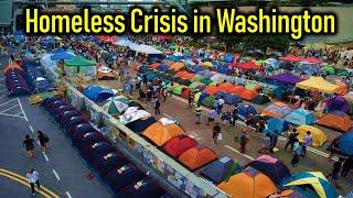 Homelessness in Washington: Growing homeless crisis in 2024