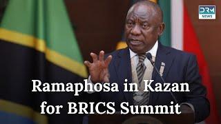 South African President Cyril Ramaphosa Arrives in Russia for BRICS Summit | DRM News | AC1G