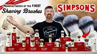 Wet Shaving Product Spotlight: Simpson Shaving Brushes 