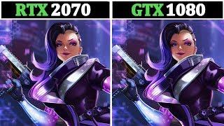 (STOCK/OC) RTX 2070 vs  (STOCK/OC) GTX 1080 | Tested 15 Games |