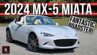 The 2024 Mazda MX-5 Miata RF Grand Touring Is The Ultimate Affordable Roadster For Enthusiasts