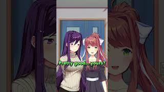 Dokis Have a Sleepover Out of Context 2(DDLC Voiced Animation) #ddlc #ddlcsayori #ddlcmonika