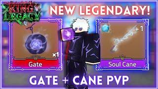 New broken/op Gate PVP | King Legacy [Update 5.0]