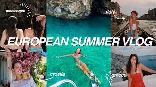 TRAVEL TO EUROPE W ME | Greece, Venice, Montenegro, Croatia, etc.