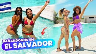 NOS BAÑAMOS en LA COSTA DEL SOL  japonesa  en EL SALVADOR  