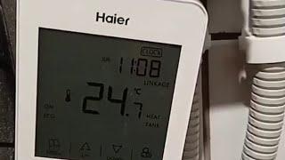 Pompa ciepła haier 8 kw podłączenia elektryczne i sterowanie ATW, pilot