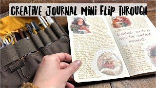 Creative Journal | Mini Flip Through