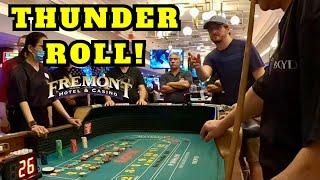 HCS Patreon,Troy, brings the Thunder on the Craps Table at the Fremont Casino!