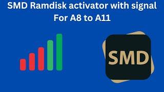 SMD Ramdisk activator with signal for iCloud bypass on checkm8 devices