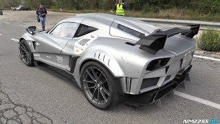 Mazzanti Evantra Millecavalli Prototype Twin Turbo V8 Sounds Like a BEAST!!