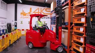 Bendi Forklift Training Flexi Truck Training | How to stack at eye level using the Flexi truck