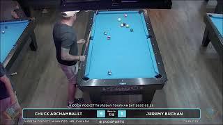 CHUCK ARCHAMBAULT vs JEREMY BUCHAN - HIDDEN POCKET - TABLE 10 | EvoSports